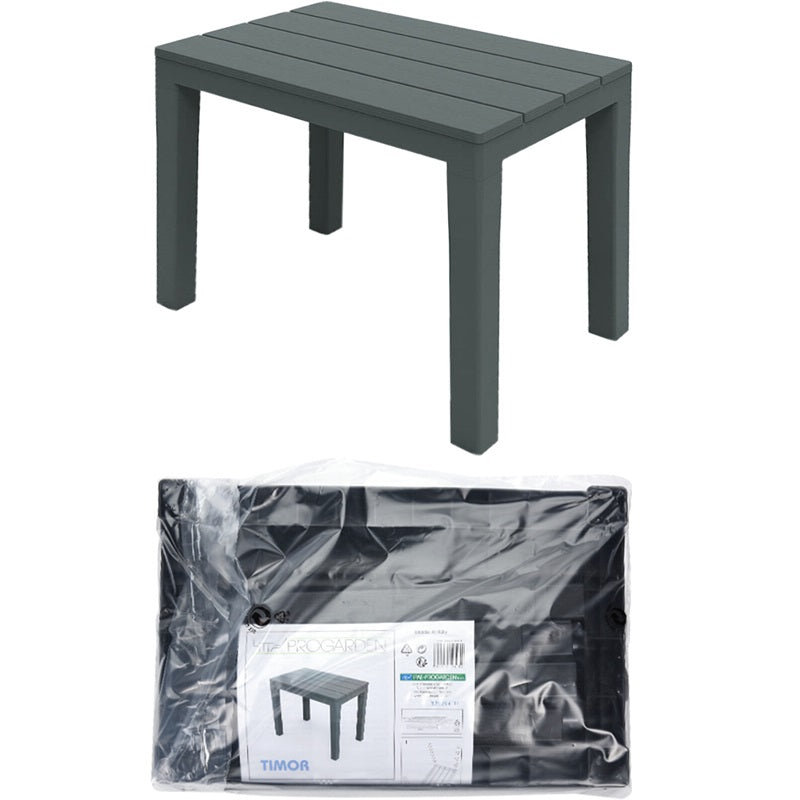 ΤΡΑΠΕΖΑΚΙ ΠΛΑΣΤΙΚΟ 61x40x7εκ TIMOR PROGARDEN
