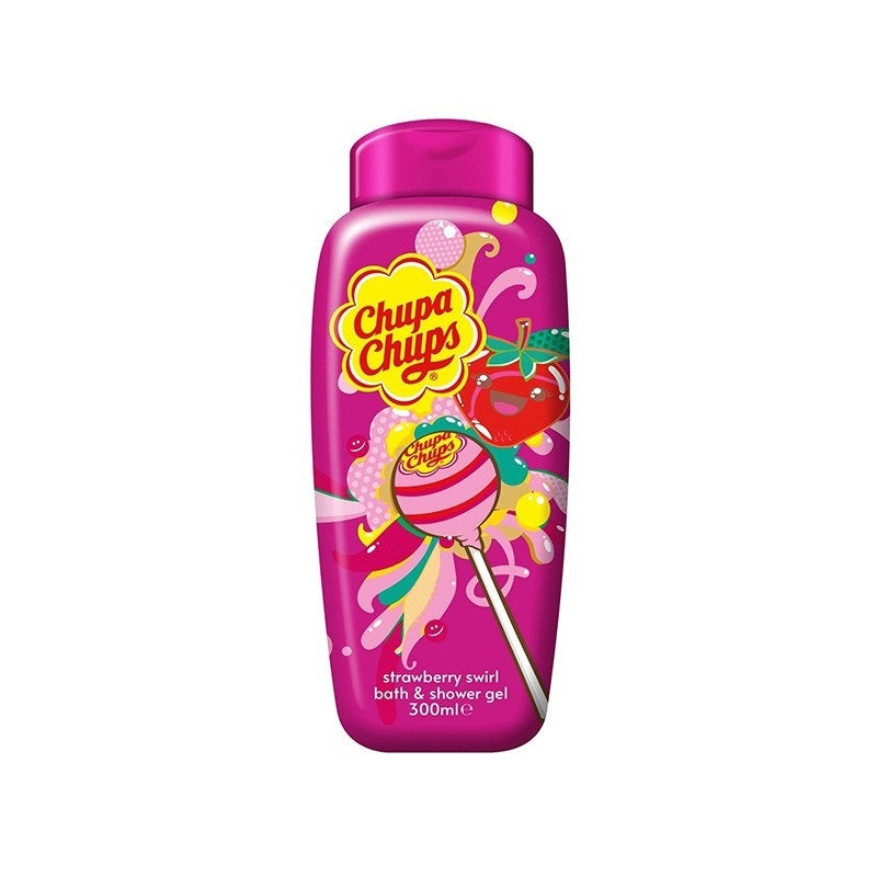 CHUPA CHUPS ΑΦΡΟΛΟΥΤΡΟ STRAWBERRY 300ml