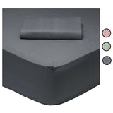 ΣΕΝΤΟΝΙ 160x200+32cm ΜΕ ΛΑΣΤΙΧΟ VELVET HOME ΜΟΝΟΧΡΩΜΟ