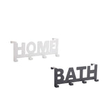 ΚΡΕΜΑΣΤΡΑ ΠΟΡΤΑΣ HOME-ΒΑΤΗ 4 ΘΕΣΕΩΝ ΜΕΤΑΛΛΙΚΗ