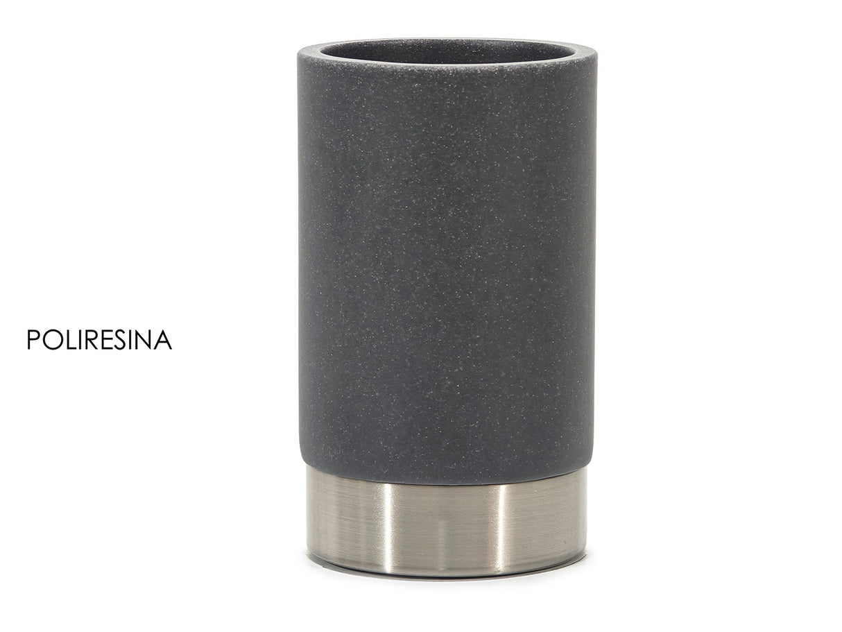 ΘΗΚΗ ΓΙΑ ΟΔΟΝΤΟΒΟΥΡΤΣΕΣ INOX ΒΑΣΗ 7x12.5cm