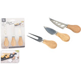 ΜΑΧΑΙΡΙ ΤΥΡΙΩΝ ΣΕΤ 3ΤΕΜ EXCELLENT HOUSEWARE