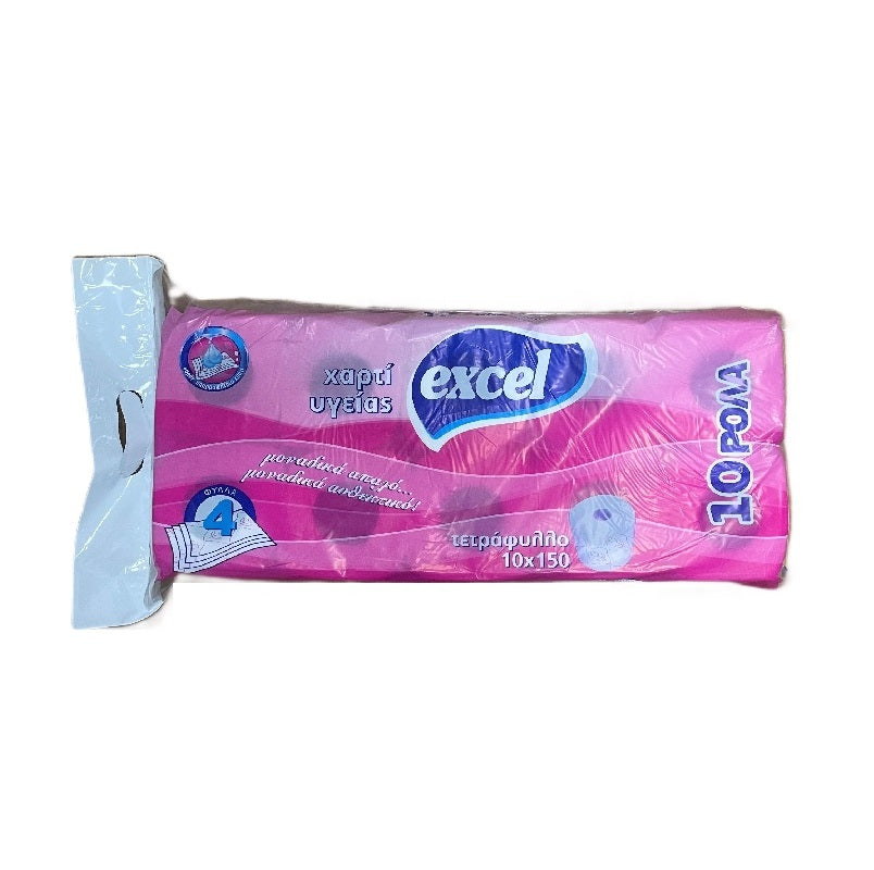 ΧΑΡΤΙ ΥΓΕΙΑΣ 10TEM 4Φ 950gr EXTRA ΑΠΑΛΟ EXCEL