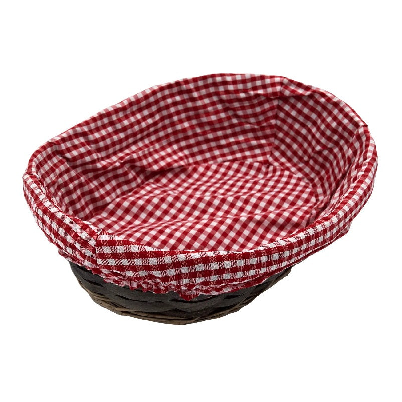 ΚΑΛΑΘΙ ΜΠΑΜΠΟΥ ΟΒΑΛ 28x20x8cm ΜΕ ΚΑΡΩ ΥΦΑΣΜΑ