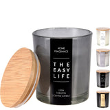 ΚΕΡΙ ΑΡΩΜΑΤΙΚΟ 7x8.5cm BAMBOO EASY LIFE ΓΥΑΛΙΝΟ ΠΟΤΗΡΙ