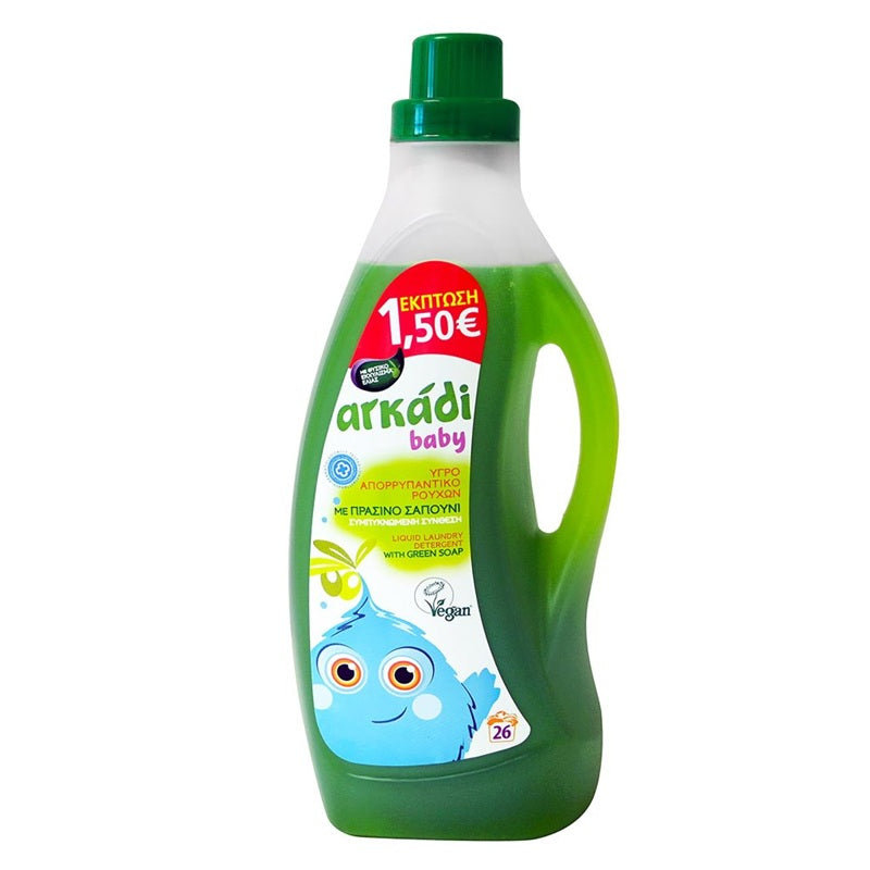 ΑΡΚΑΔΙ BABY ΜΕ ΠΡΑΣΙΝΟ ΣΑΠΟΥΝΙ 1575ml