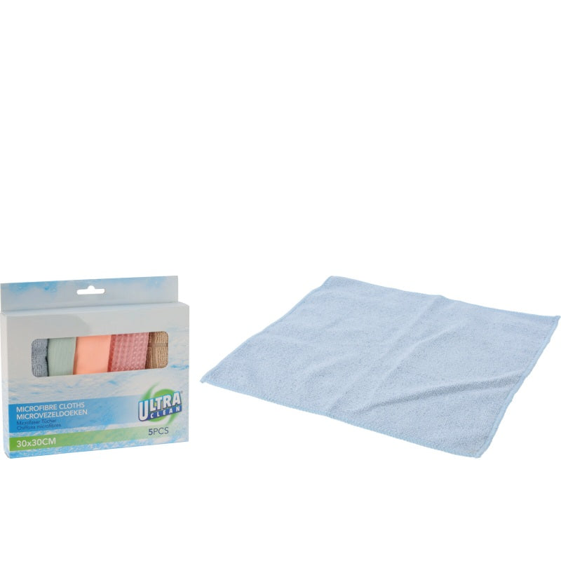 ΠΑΝΑΚΙ ΜΙΚΡΟΦΙΜΠΡΑ 30x30εκ ULTRA CLEAN 5ΤΕΜ