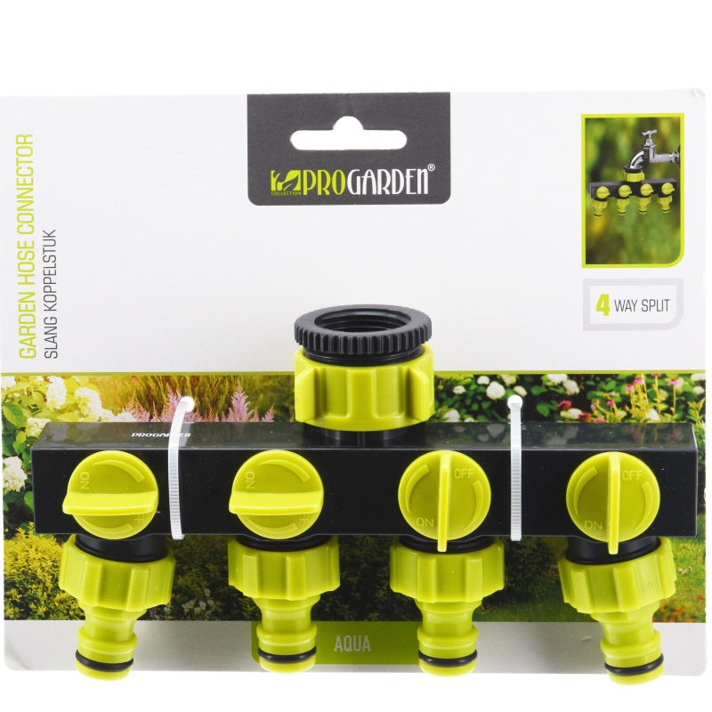 ΔΙΑΝΟΜΕΑΣ ΠΟΤΙΣΜΑΤΟΣ ΤΕΤΡΑΠΛΗΣ ΠΑΡΟΧΗΣ ΜΕ ΔΙΑΚΟΠΤΕΣ PRO GARDEN