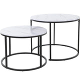 ΤΡΑΠΕΖΑΚΙ ΜΕΤΑΛΛΙΚΟ ΜΕ MDF 35.5x50cm TRENDS FOR YOU