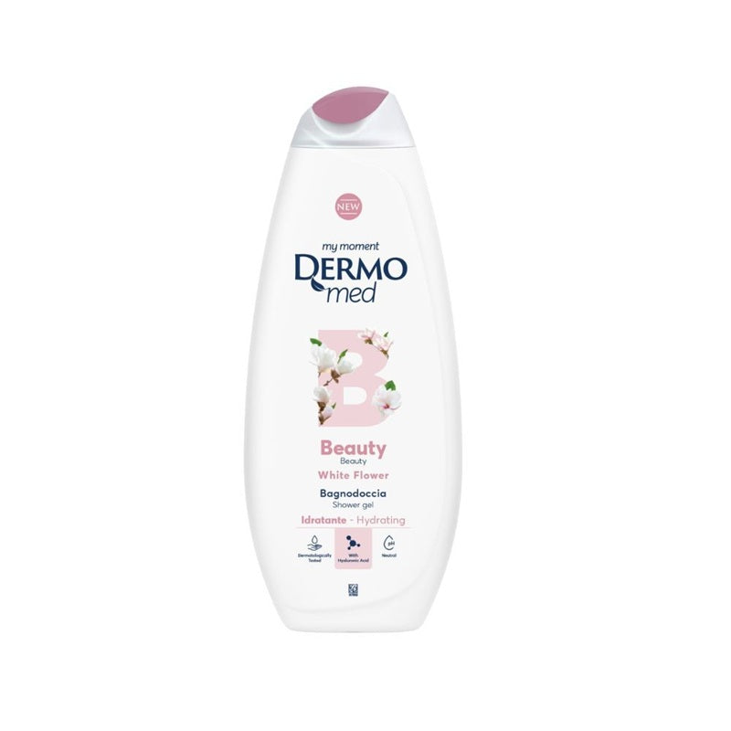 DERMOMED ΑΦΡΟΛΟΥΤΡΟ 650ml WHITE FLOWER