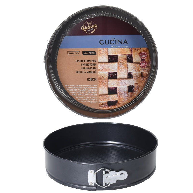 ΦΟΡΜΑ ΑΝΤΙΚΟΛΛΗΤΙΚΗ 28cm ΛΥΟΜΕΝΗ LA CUCINA