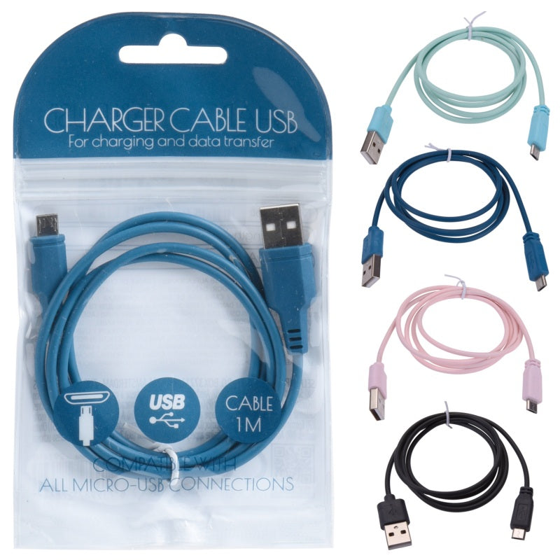 ΚΑΛΩΔΙΟ USB 1m 1Α MICRO