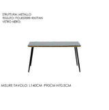 ΤΡΑΠΕΖΙ ΜΕΤΑΛΛΙΚΟ 140x90x70cm