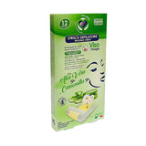 SETABLU ΤΑΙΝΙΕΣ ΑΠΟΤΡIΧΩΣΗΣ ΠΡΟΣΩΠΟΥ 12ΤΕΜ ALOE VERA