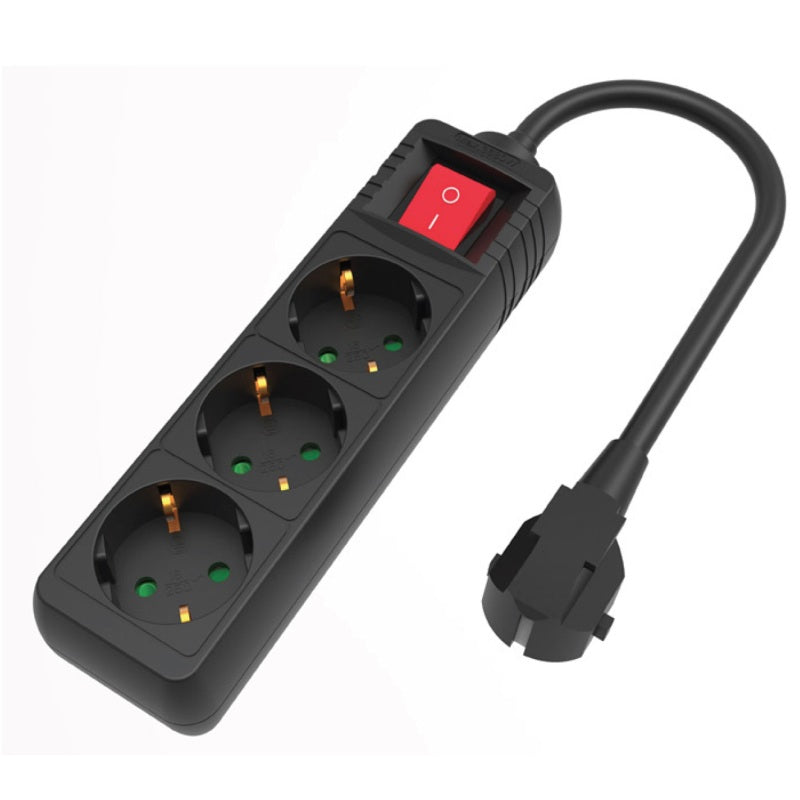 ΠΟΛΥΜΠΡΙΖΟ 3 ΘΕΣΕΩΝ ΜΕ ΚΑΛΩΔΙΟ & ΔΙΑΚΟΠΤΗ TNS