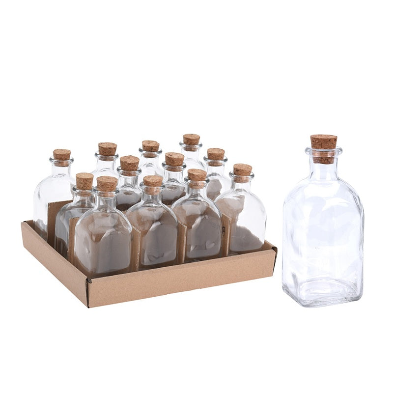 ΜΠΟΥΚΑΛΙ ΤΕΤΡΑΓΩΝΟ 120ml ΜΕ ΦΕΛΛΟ