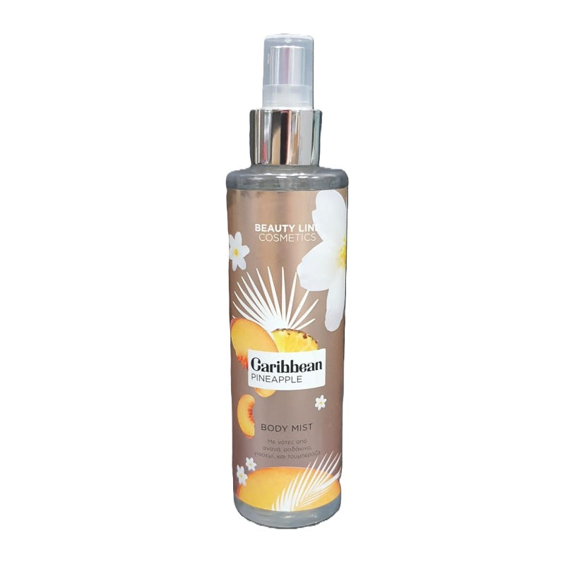 BEAUTY LINE BODY MIST 200ml CARIBBEAN PINEAPPLE