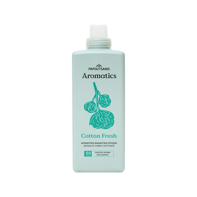 ΠΑΠΟΥΤΣΑΝΗΣ AROMATICS ΜΑΛΑΚΤΙΚΟ ΡΟΥΧΩΝ COTTON FRESH 1lt