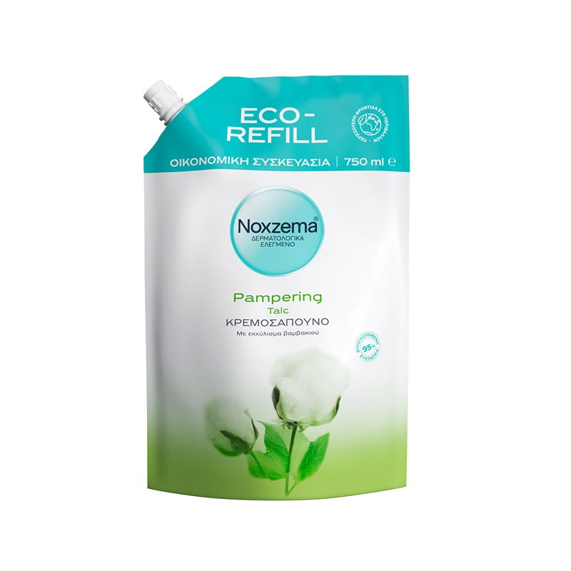NOXZEMA ΚΡΕΜΟΣΑΠΟΥΝΟ 750ml ΑΝΤΑΛΛΑΚΤΙΚΟ PAMPERING TALC
