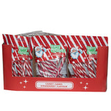 ΓΛΕΙΦΙΤΖΟΥΡΙ ΜΠΑΣΤΟΥΝΙ 15cm XMAS 10ΤΕΜ