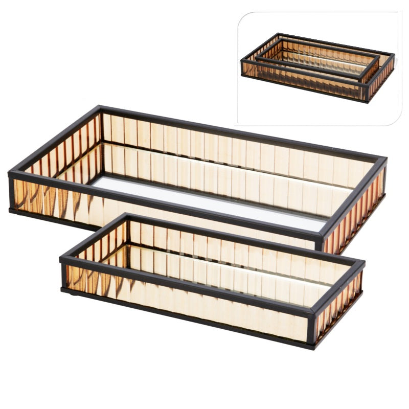 ΔΙΣΚΟΣ ΓΥΑΛΙΝΟΣ ΚΑΘΡΕΦΤΗ 24x14x3.5cm