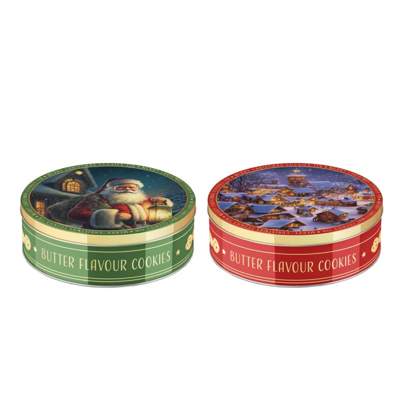 ΜΠΙΣΚΟΤΑ ΒΟΥΤΥΡΟΥ BECKY'S ΣΕ ΜΕΤΑΛΛΙΚΟ ΚΟΥΤΙ XMAS 340gr