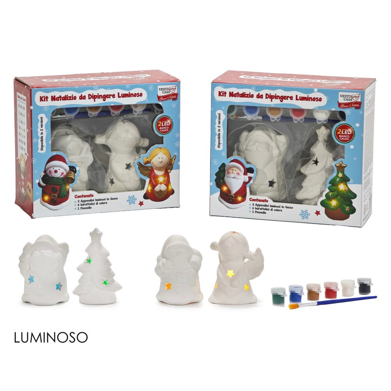 ΚΕΡΑΜΙΚΕΣ ΦΙΓΟΥΡΕΣ ΣΕΤ ΜΕ ΠΙΝΕΛΟ ΚΑΙ 6 ΧΡΩΜΑΤΑ