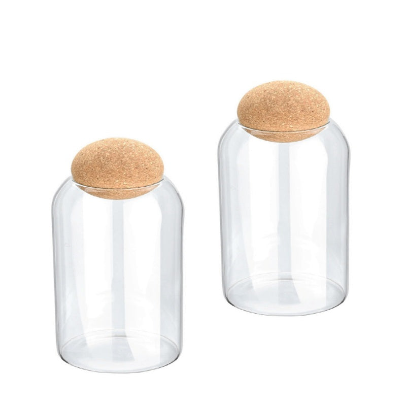 ΒΑΖΟ ΓΥΑΛΙΝΟ 9x10cm ΜΕ ΣΦΑΙΡΙΚΟ ΦΕΛΛΟ