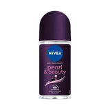 NIVEA ΑΠΟΣΜΗΤΙΚΟ ROLL ON 50ml PEARL BEAUTY BLACK