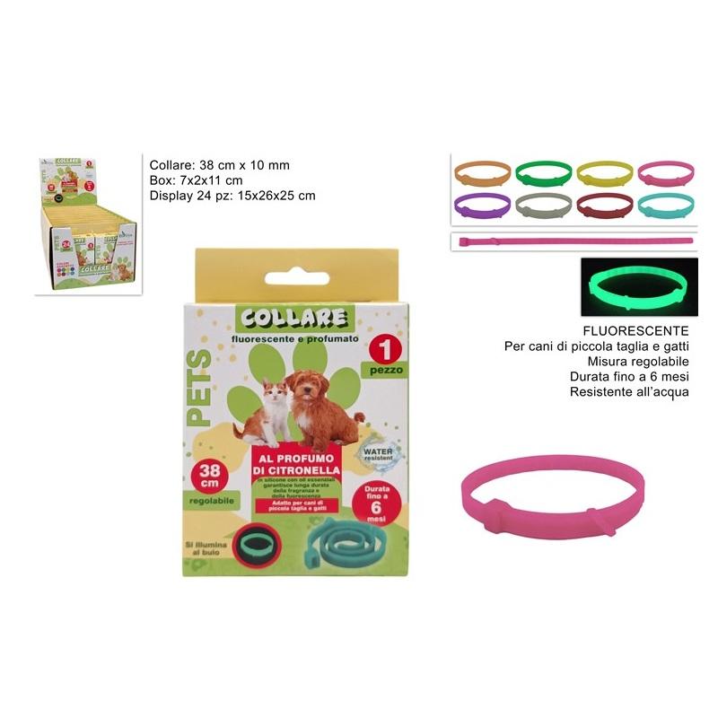 ΑΠΩΘΗΤΙΚΟ ΠΕΡΙΛΑΙΜΙΟ CITRONELLA ΓΙΑ ΣΚΥΛΟΥΣ ΚΑΙ ΓΑΤΕΣ 38cm