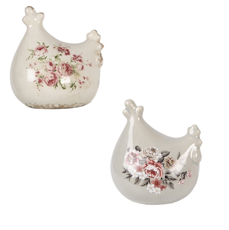 ΚΟΤΟΥΛΑ 12x11x13cm FLORAL ΚΕΡΑΜΙΚΗ