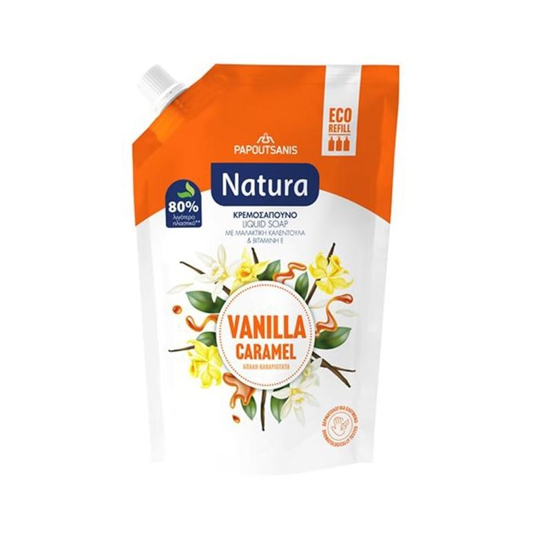 ΠΑΠΟΥΤΣΑΝΗΣ ΚΡΕΜΟΣΑΠΟΥΝΟ 750ml ΑΝΤΑΛΛΑΚΤΙΚΟ VANILLA CARAMEL