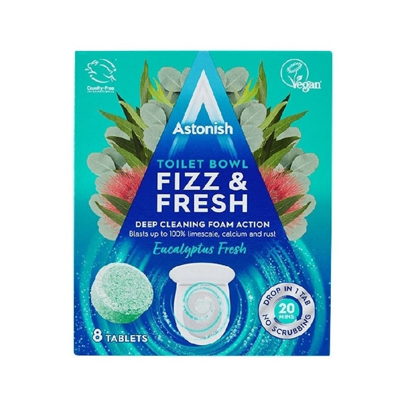 ASTONISH ΤΑΜΠΛΕΤΕΣ ΓΙΑ ΠΟΥΡΙ WC 8TEM EUCALYPTUS