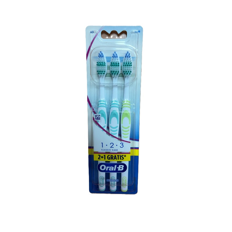 ORAL B ΟΔΟΝΤΟΒΟΥΡΤΣΑ CLASSIC CARE 3ΤΕΜ