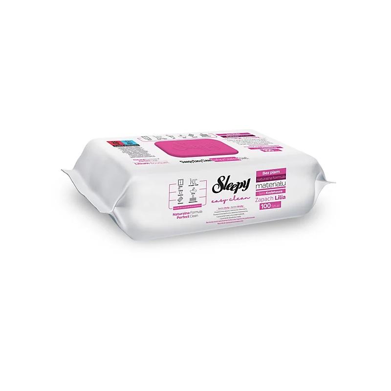 ΥΓΡΟΜΑΝΤΗΛΑ ΕΠΙΦΑΝΕΙΩΝ SLEEPY EASY CLEAN 100ΤΕΜ BOUQUET
