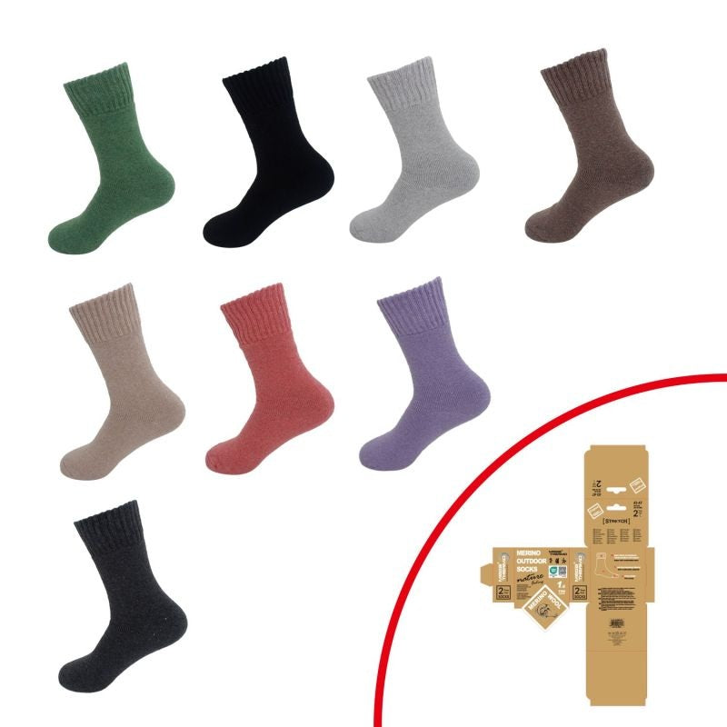 ΚΑΛΤΣΕΣ WOOL 2 ΖΕΥΓΗ Νο39-42 43-47