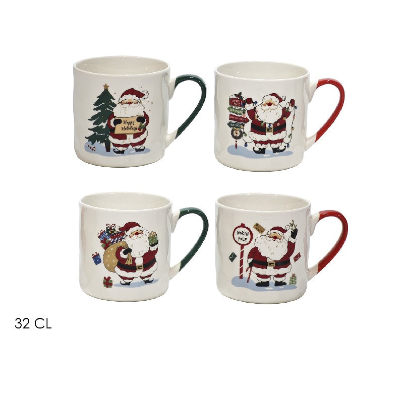 ΚΟΥΠΑ XMAS 32cl ΚΕΡΑΜΙΚΗ ΑΝΑΓΛΥΦΗ