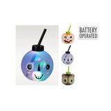 ΠΟΤΗΡΙ HALLOWEEN LED ΠΛΑΣΤΙΚΟ ΜΕ ΚΑΛΑΜΑΚΙ 430ml