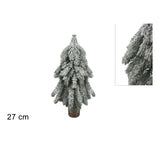 ΔΕΝΤΡΟ XMAS ΧΙΟΝΙΣΜΕΝΟ ΣΕ ΚΟΡΜΟ 27cm